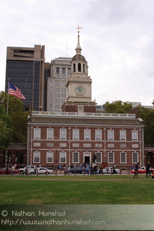 Independence Hall, where I think something important once happen